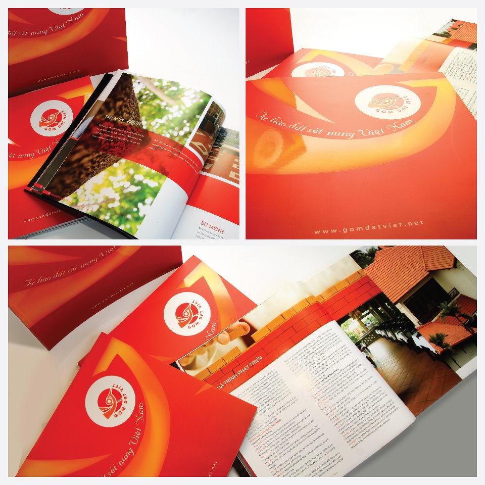 GỐM ĐẤT VIỆT - Thiết kế company Profile công ty Cổ Phần Gốm Đất Việt